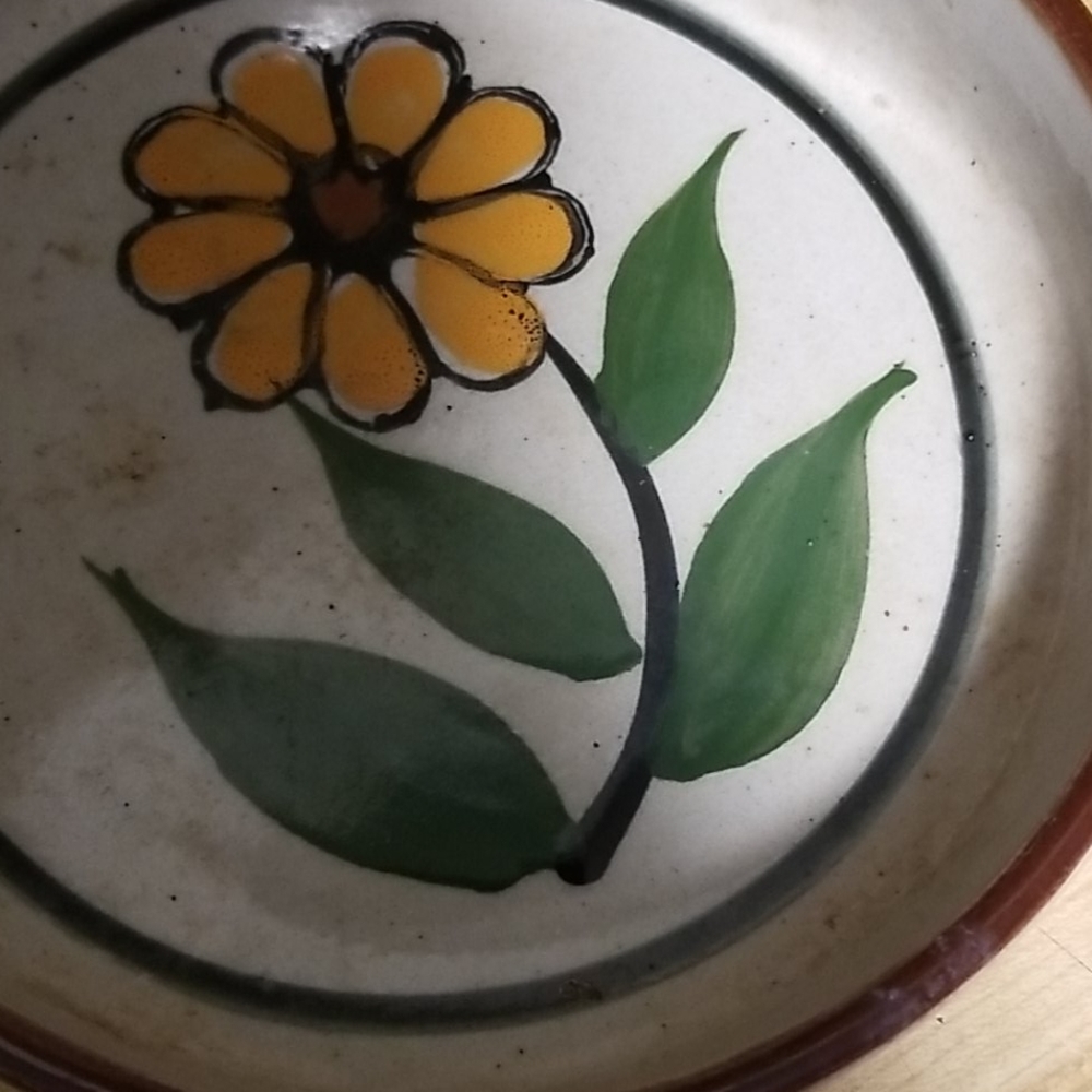 Vintage flower ashtray - Picture 8 of 8
